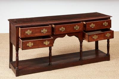18th c Potboard Dresser Base