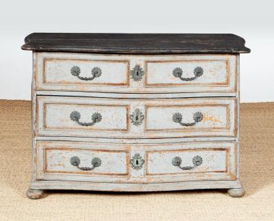 18th c Provencal Painted Commode