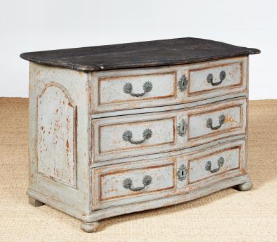 18th c Provencal Painted Commode