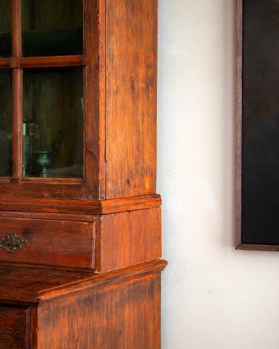 18th c Rococo Cabinet