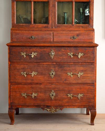 18th c Rococo Cabinet