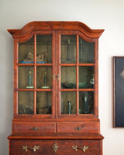18th c Rococo Cabinet