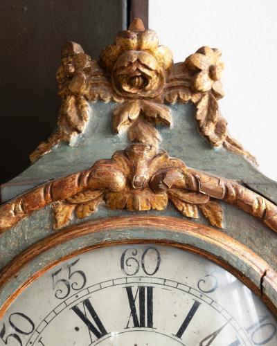 18th c Rococo Table Clock