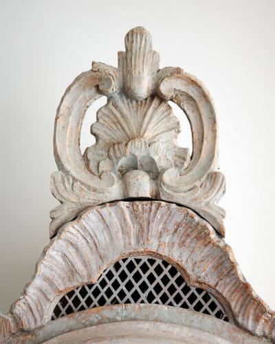 18th c Rococo Tall Case Clock
