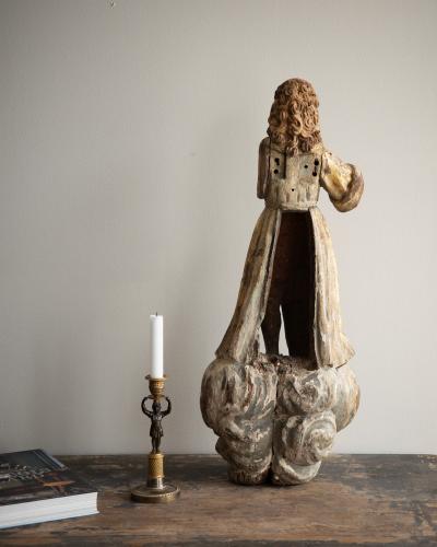 18th c Statue of an Angel
