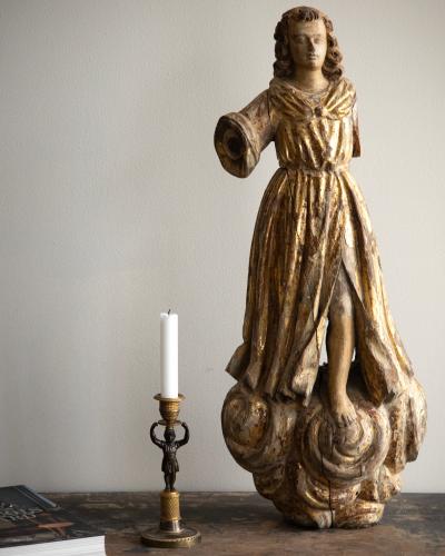 18th c Statue of an Angel