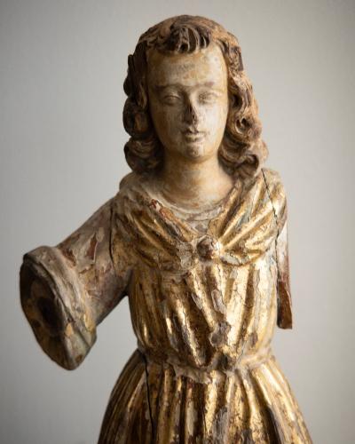 18th c Statue of an Angel