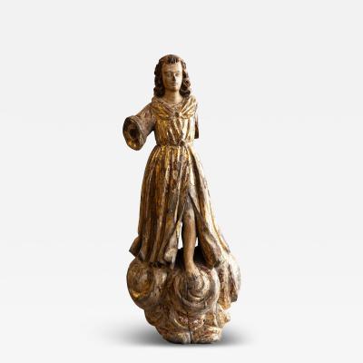 18th c Statue of an Angel