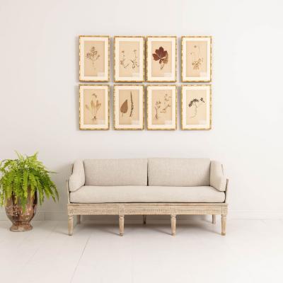 18th c Swedish Gustavian Period Painted Sofa Tr gsoffa