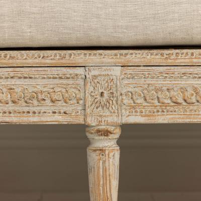 18th c Swedish Gustavian Period Painted Sofa Tr gsoffa