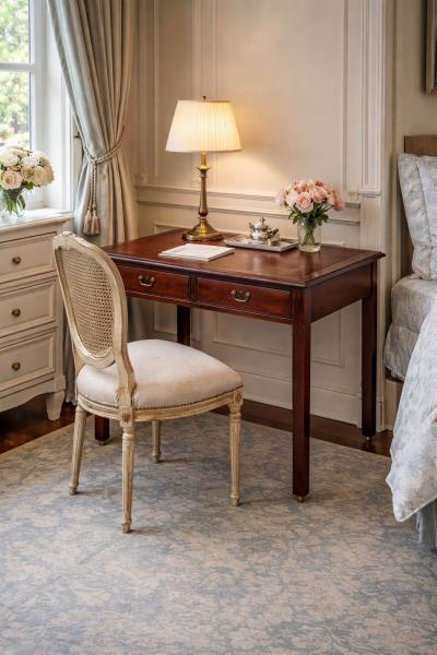 18th c Two Drawer Writing Table
