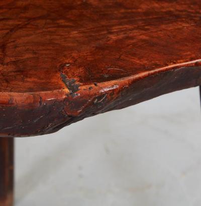 18th c Welsh Cheese Top Cricket Table