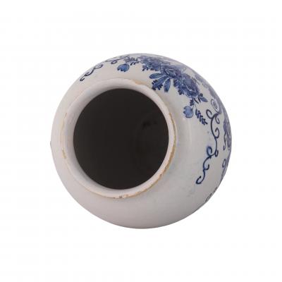 18th century Dutch Delft Jar Inscribed Stokvis