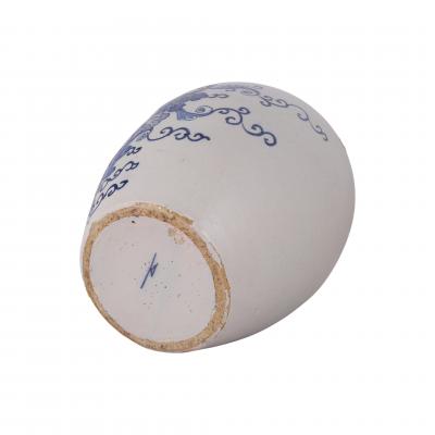 18th century Dutch Delft Jar Inscribed Stokvis
