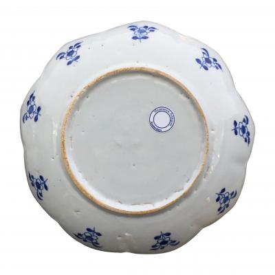 18th century Dutch Delft Lotus Plates