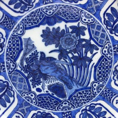 18th century Dutch Delft Wanli Style Plates