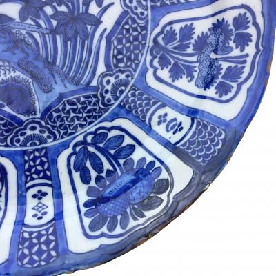 18th century Dutch Delft Wanli Style Plates