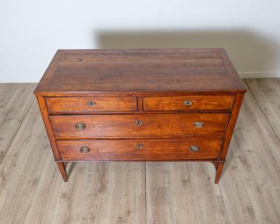 18th century Italian cherrywood chest of drawers from Venice