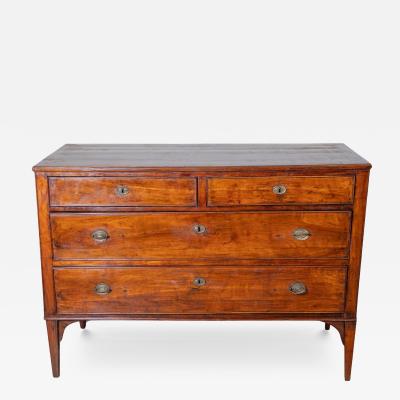 18th century Italian cherrywood chest of drawers from Venice