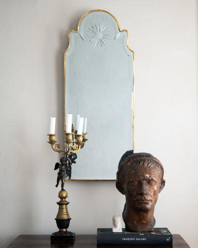 18th century Swedish Baroque Mirror