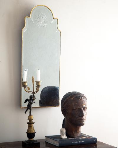 18th century Swedish Baroque Mirror