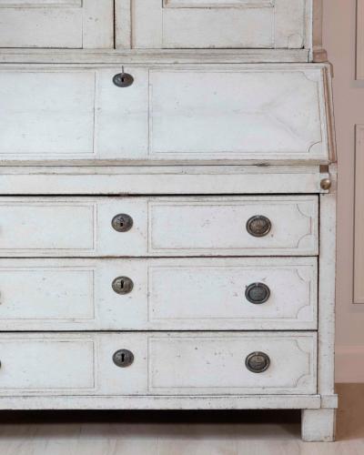 18th century Swedish Gustavian secretary cabinet