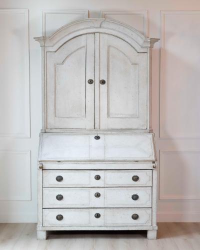 18th century Swedish Gustavian secretary cabinet
