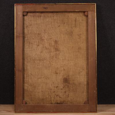 18th century architectural capriccio painting Rest on the Flight into Egypt