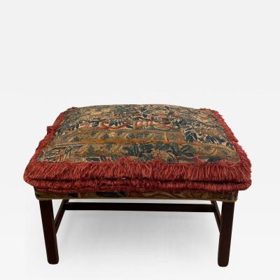 18th or 19th Century Chippendale Ottoman circa 1800