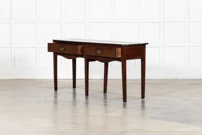 18thC English Country Oak Dresser Base