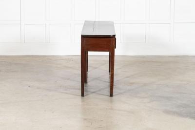 18thC English Country Oak Dresser Base