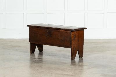 18thC English Oak Coffer