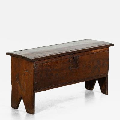 18thC English Oak Coffer