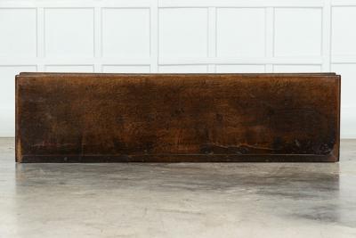 18thC English Oak Dresser Base