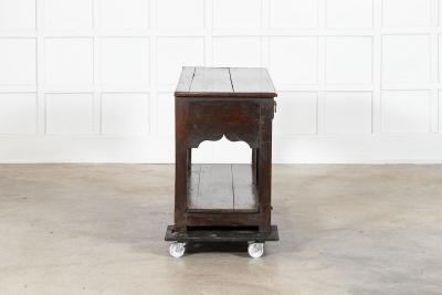 18thC English Oak Dresser Base