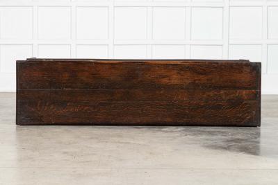 18thC English Oak Vernacular Dresser Base