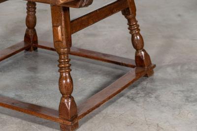 18thC English Vernacular Oak Work Table