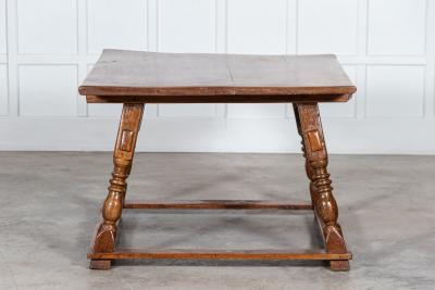 18thC English Vernacular Oak Work Table