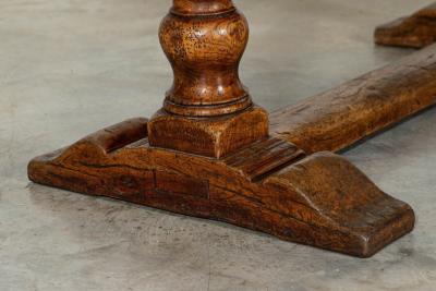 18thC French Elm Refectory Table