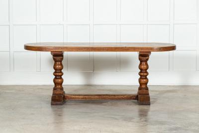 18thC French Elm Refectory Table