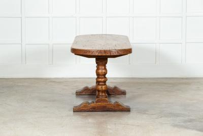 18thC French Elm Refectory Table