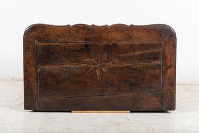 18thC French Provincial Serpentine Walnut Commode