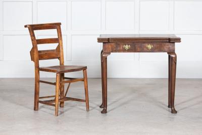 18thC George II Irish Mahogany Card Table