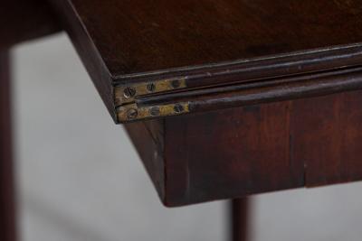 18thC George II Irish Mahogany Card Table