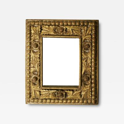 1900 Carved gilt wood mirror