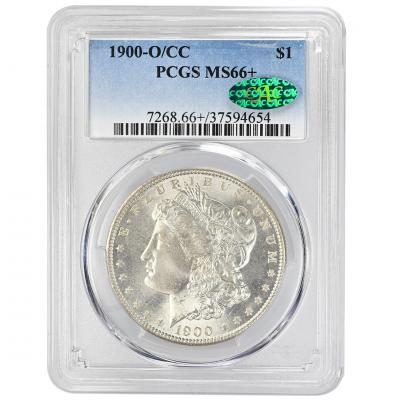 1900 O CC 1 Morgan Dollar PCGS MS66 CAC OVERMINTMARK