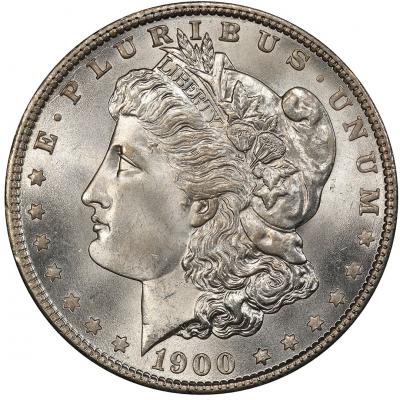 1900 O CC 1 Morgan Dollar PCGS MS66 CAC OVERMINTMARK