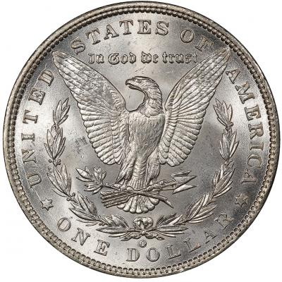 1900 O CC 1 Morgan Dollar PCGS MS66 CAC OVERMINTMARK