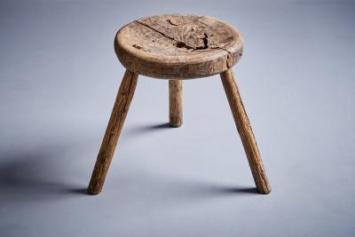 1900 Rough Farmers Stool Germany