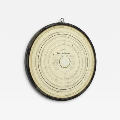 1900s Decorative Wall Hanging Multimeter Scientific Slide Rule Calculator
